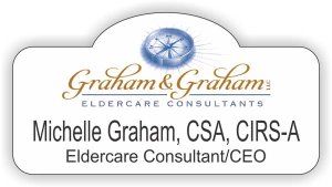 (image for) Graham & Graham LLC Shaped White badge