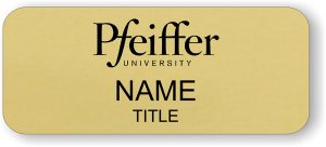 (image for) Pfeiffer University Standard Gold badge