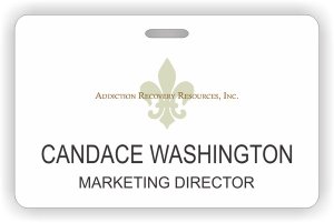 (image for) \"Addiction Recovery Resources, Inc. \" Photo ID - Horizontal badge