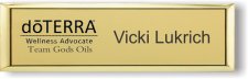 (image for) Doterra Team Gods Oils Small Executive Gold badge