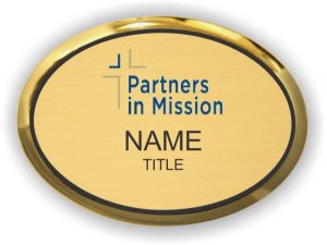 (image for) Partners in Mission Oval Executive Gold badge