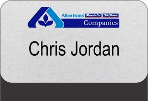 (image for) Albertsons Companies Southern Division Silver Pocket Badge