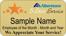 (image for) Albertsons Legendary Service Gold Badge