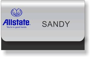 (image for) Allstate Insurance Silver Pocket Badge