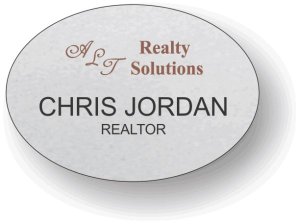 (image for) ALT Realty Solutions Silver Oval Badge