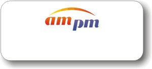 (image for) AM-PM Mini Market White Only Badge