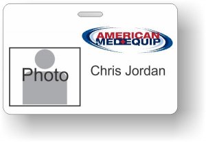 (image for) American MedEquip Photo ID Badge