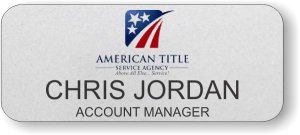 (image for) Silver Badge with Round Corners