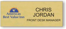 (image for) Best Value Inn Gold Badge (Square Corners)