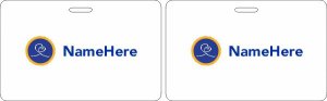 (image for) Ananda ID Horizontal Double Sided Badge