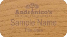 (image for) Andronico's Alder Name Badge