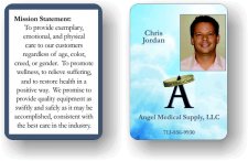 (image for) Angel Medical Supply Photo ID Badge