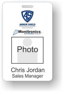 (image for) Armor Shield Security Services Photo ID Badge