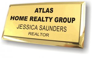 (image for) #CA1 Atlas Home Realty Gold Executive Badge