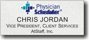 AtStaff Physician Scheduler Silver Badge - $9.25 | NiceBadge