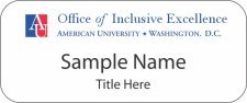(image for) American University Standard White Badge
