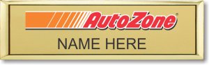 (image for) AutoZone Small Gold Executive Badge