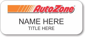 (image for) AutoZone White Badge