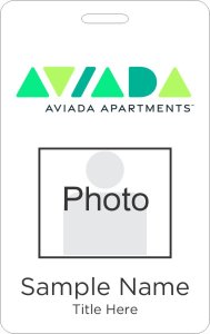 (image for) Aviada Photo ID Vertical badge