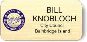 (image for) City of Bainbridge Island Gold Badge