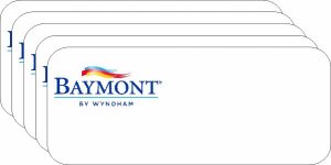 (image for) Baymont Inn & Suites White Logo Only (25 pack)