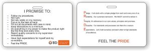 (image for) BD Diagnostics Double Sided ID Badge