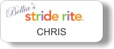 (image for) Bellia Stride Rite White Badge