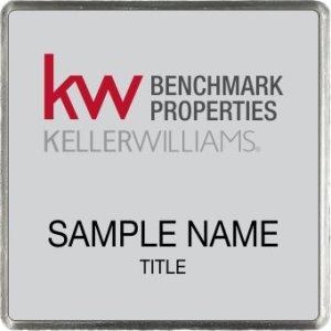 (image for) Keller Williams Benchmark Properties Silver Square Executive Badge