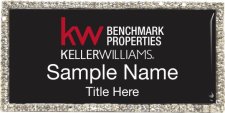 (image for) Keller Williams Benchmark Properties Silver Bling Black Badge