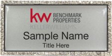 (image for) Keller Williams Benchmark Properties Silver Bling Badge