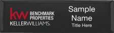 (image for) Keller Williams Benchmark Properties Small Black Executive Badge