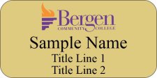 (image for) Bergen Community College Custom Badge