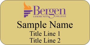 (image for) Bergen Community College Custom Badge