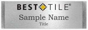 (image for) Best Tile Small Meridian Silver Badge Silver Insert