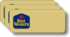 (image for) Best Western Logo Gold Badge Pack of 25