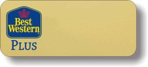 (image for) Best Western Plus Classic Logo Gold Badge Logo Only