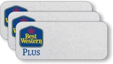 (image for) Best Western Plus Classic Logo Silver Badge Pack of 25