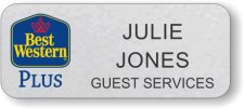 (image for) Best Western Plus Classic Logo Silver Badge