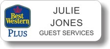 (image for) Best Western Plus Classic Logo White Badge