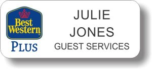 (image for) Best Western Plus Classic Logo White Badge