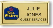 (image for) Best Western Classic Logo Executive Gold Badge
