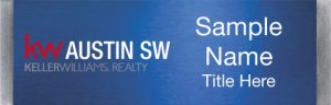 (image for) Keller Williams Austin SW Small Meridian Blue Badge