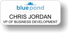 (image for) Blue Pond Staffing White Badge