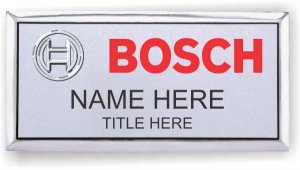 (image for) Bosch Silver Executive Badge with Title