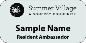 (image for) Summer Village Resident Ambassador Silver badge