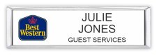 (image for) Best Western Classic Logo Small Executive White and Silver