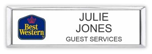 (image for) Best Western Classic Logo Small Executive White and Silver