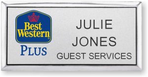 (image for) Best Western Plus Classic Logo Silver Executive Badge