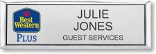 (image for) Best Western Plus Classic Logo Silver Small Executive Badge