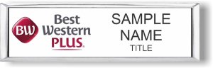 (image for) Best Western Plus White Small Executive Silver Badge